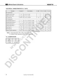 NE68719-T1 Datasheet Page 2