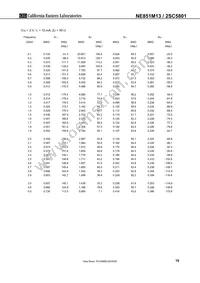 NE851M13-T3-A Datasheet Page 19