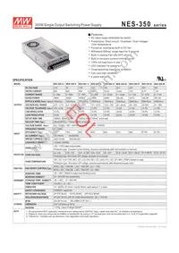 NES-350-7.5 Datasheet Cover