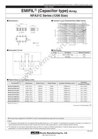 NFA31CC471R1E4D Datasheet Cover