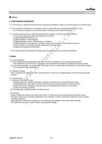 NFM15CC223C1A3D Datasheet Page 18