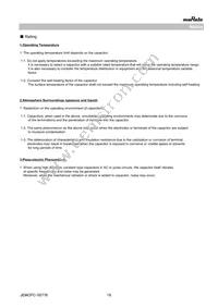 NFM15PC104R1A3D Datasheet Page 19