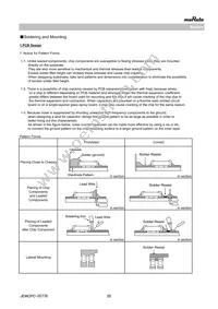 NFM15PC104R1A3D Datasheet Page 20