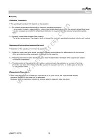 NFM15PC105R0G3D Datasheet Page 19