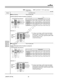 NFM15PC146R0G3D Datasheet Page 22