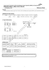 NFM15PC474R0J3D Datasheet Cover