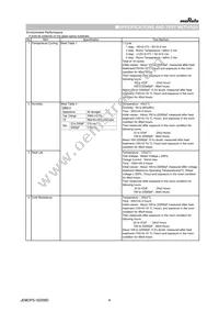 NFM18CC221R1C3D Datasheet Page 4