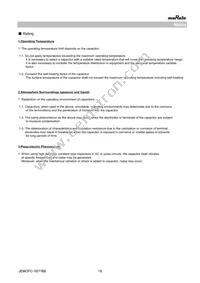 NFM18CC221R1C3D Datasheet Page 19