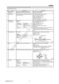 NFM18PC105R0J3D Datasheet Page 3