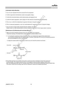 NFM18PC224R0J3D Datasheet Page 10