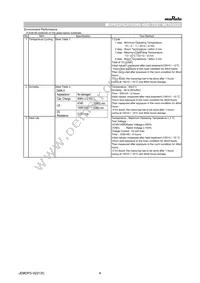 NFM18PS105D0J3D Datasheet Page 4