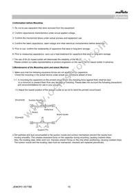 NFM21CC102R1H3D Datasheet Page 10