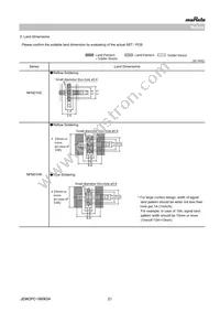 NFM21HC224R1A3D Datasheet Page 21