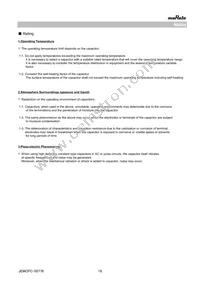 NFM21PC105B1A3D Datasheet Page 19