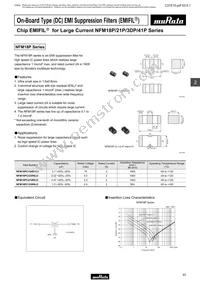 NFM21PC105F1C3D Datasheet Cover
