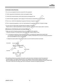 NFM21PC224R1C3D Datasheet Page 10