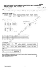 NFM21PC225B0J3D Datasheet Cover