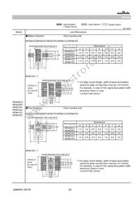 NFM21PC225B0J3D Datasheet Page 22