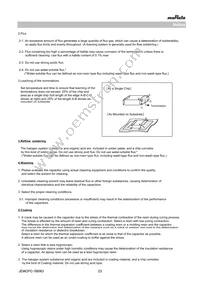 NFM31HK153R1H3L Datasheet Page 23