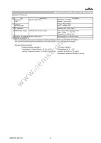 NFM31KC103R2A3L Datasheet Page 2