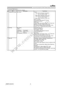 NFM31PC276B0J3L Datasheet Page 4