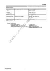 NFM41PC155B1H3L Datasheet Page 2