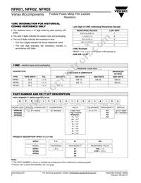 NFR0300006809JAC00 Datasheet Page 2
