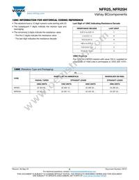 NFR2500001201JA100 Datasheet Page 9