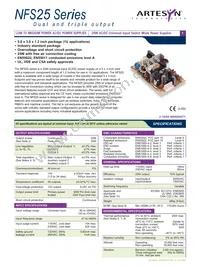 NFS25-7629 Datasheet Cover