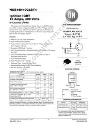 NGB18N40CLBT4G Datasheet Cover