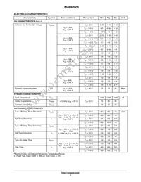 NGB8202NT4G Datasheet Page 3