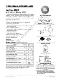 NGB8207ANT4G Datasheet Cover