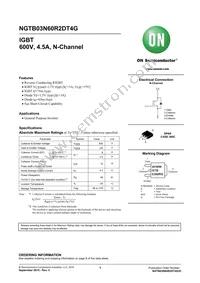 NGTB03N60R2DT4G Datasheet Cover