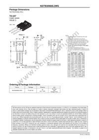 NGTB30N60L2WG Datasheet Page 8