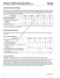 NH050S1R8-L Datasheet Page 2