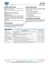 NH250250R0FJ01 Datasheet Page 4