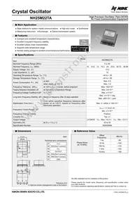 NH25M22TA-10M-NSA3566A Datasheet Cover