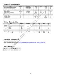 NHD-0108BZ-FSY-YBW-33V3 Datasheet Page 5