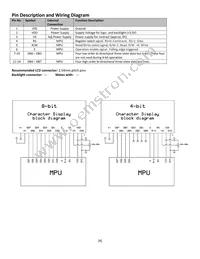 NHD-0108BZ-FSY-YBW-3V3 Datasheet Page 4