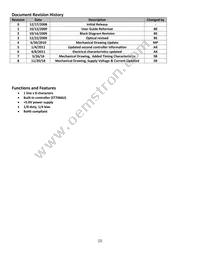 NHD-0108BZ-RN-YBW Datasheet Page 2