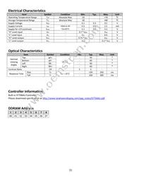 NHD-0108BZ-RN-YBW-33V Datasheet Page 5