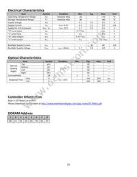 NHD-0108CZ-FSW-GBW-33V3 Datasheet Page 5