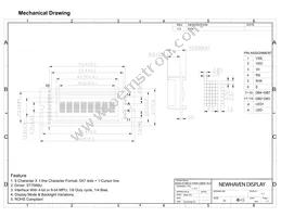 NHD-0108CZ-FSW-GBW-3V3 Datasheet Page 3