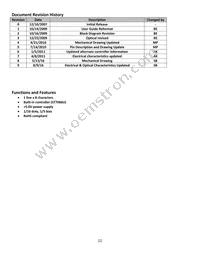 NHD-0108CZ-RN-GBW Datasheet Page 2