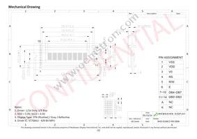 NHD-0108CZ-RN-GBW Datasheet Page 3