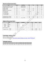NHD-0116AZ-FL-GBW Datasheet Page 5