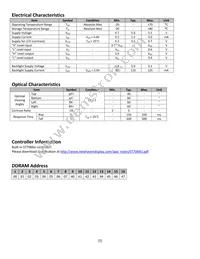 NHD-0116AZ-FL-YBW Datasheet Page 5