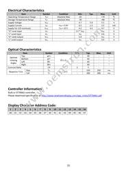 NHD-0116AZ-RN-GBW Datasheet Page 5