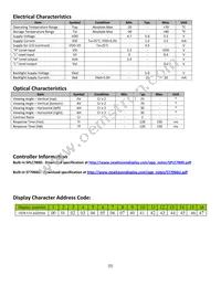 NHD-0116DZ-NSW-BBW Datasheet Page 5