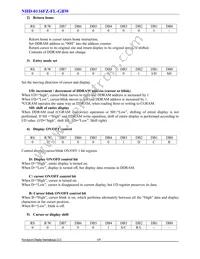 NHD-0116FZ-FL-GBW Datasheet Page 7